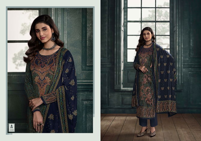 Zisa Charmy Aarzoo New Fancy Exclusive Winter Wear Velevt Dress Material Collection